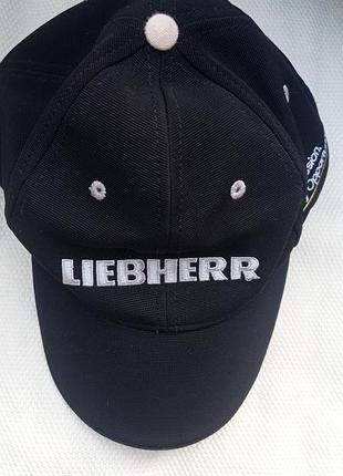 Кепка панама бейсболка чорна liebherчоловіча