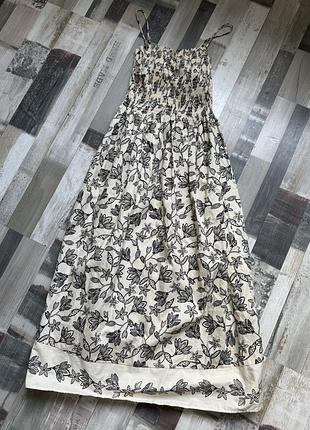 Літня сукня плаття h&m біла