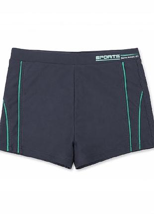 Плавки-шорти для хлопчика trendy boy сірі bs001433 розмір 146 см.