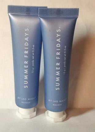 Зволожуюча маска для обличчя summer fridays jet lag mask 2*15 г