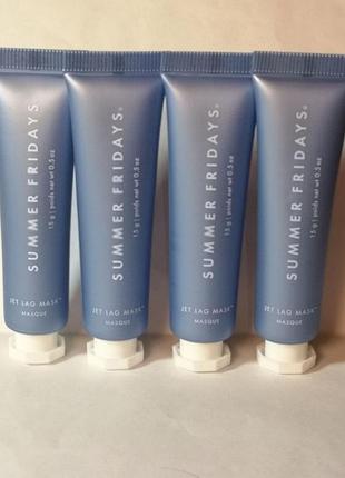 Зволожуюча маска для обличчя summer fridays jet lag mask 4*15 г