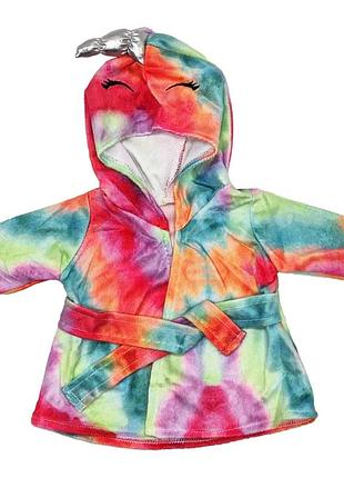 Халатик для ляльки "єдиноріжок" m 6049 ua(multicolor) для ляльки 43-46 см