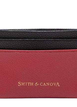 Картхолдер smith & canova 26827 devere (red-black)