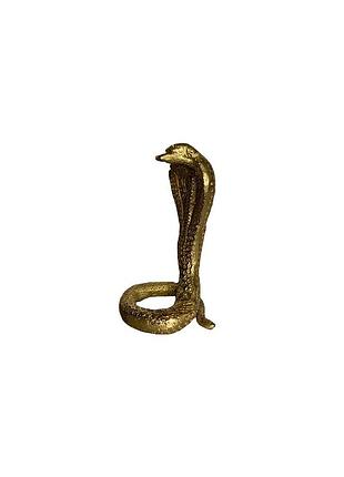 Статуетка змія латунь silk route a-1137 7х4 см. "little golden snake"