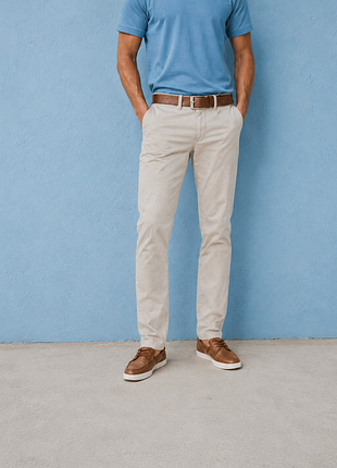 Хлопковые мужские брюки чино штаны chinos от livergy германия