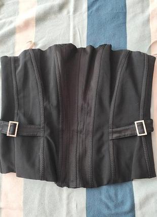 Корсет чорний karen millen xl