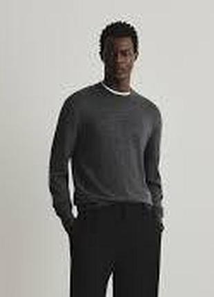 Свитер regular fit из мериносовой шерсти