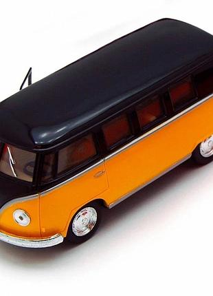 Модель автобус kt5376w volkswagen t2 bus помаранчевий