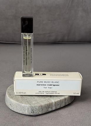 Вишукана парфумована вода narciso rodriguez for her pure musc blanc eau de parfum intense 10 мл