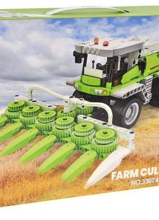 Конструктор 33074 "комбайн" 520 дет. в коробці р.38x26x8 см yg toys
