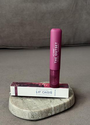 Зволожуючий глянцевий бальзам-догляд для губ the outset lip oasis glossy treatment mirage 10 мл