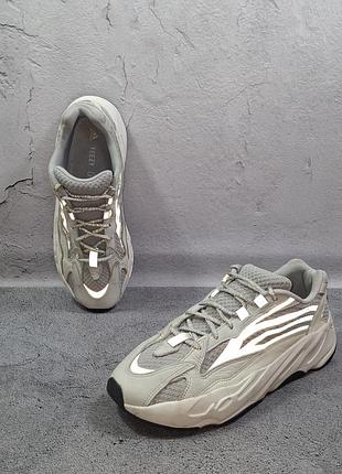 Кроссовки adidas yeezy boost 700 v2 static рефлективные 350 500