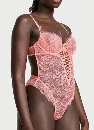 Мереживне боді від victoria's secret, модель very sexy wicked unlined teddy.