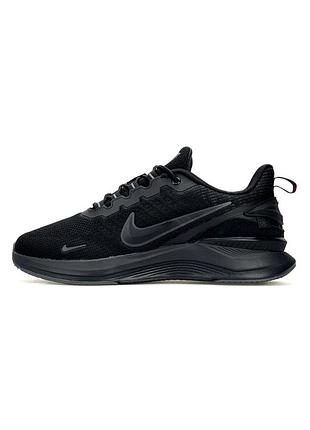 Мужские кроссовки nike air zoom winflo all black