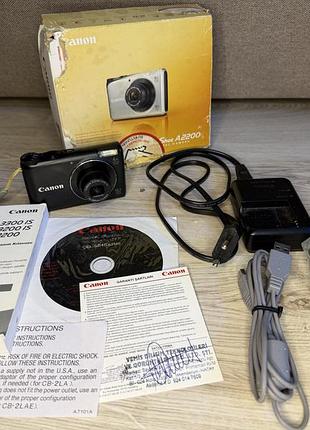Цифровой фотоаппарат canon powershot a2200 hd