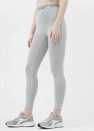 Легінси в рубчик calvin klein (оригінал), розмір s