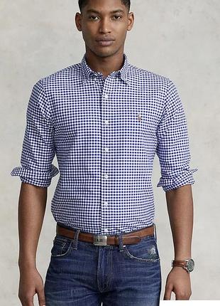 Polo ralph lauren чоловіча сорочка, рубашка, брендова сорочка