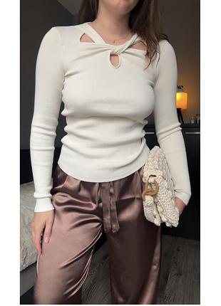 Лонг з вирізом massimo dutti