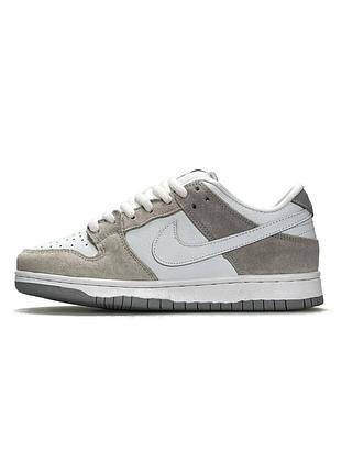 😍 жіночі кросівки nike sb dunk low pro beige white