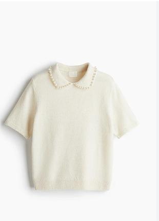H&m casual джемпер поло блузка