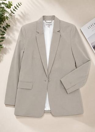 Стильний базовий подовжений піджак від h&m