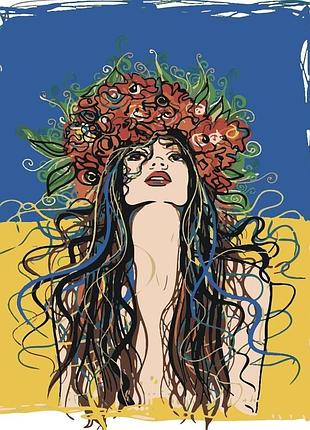 Картина за номерами strateg преміум вільна та незалежна з лаком розміром 40х50 см (sy6540)