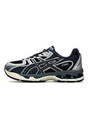Кросівки жіночі asics gel-nimbus 10.1 navy silver black