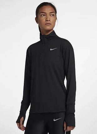 Женская спортивная беговая кофточка nike dri fit, размер м