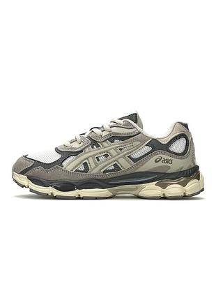 Кросівки жіночі asics gel-nyc grey olive