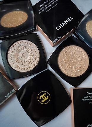 Пудра-хайлайтер diamond dust oversize illuminating powder
