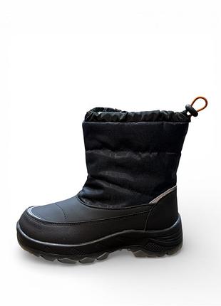 Дутики kimboo для мальчика темно-синий (fg24120 d-blue 33 (21,5 см))