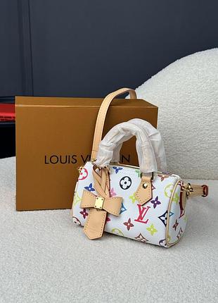 Louis vuitton nano speedy monogram multicolor 16х10х7,5