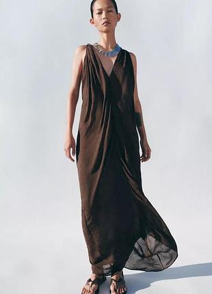 Сукня, сарафан, туніка zara, віскоза