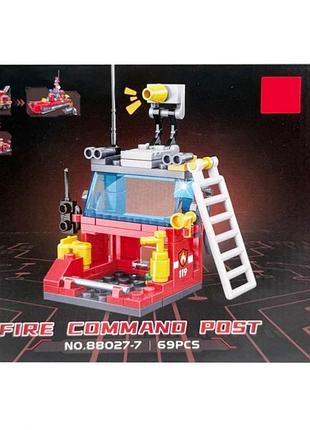 Дитячий конструктор "fire rescue" 88027-7, 69 деталей