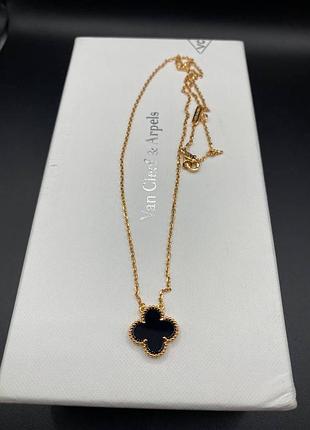 💎new💎брендовая подвеска van cleef , vca, клевер, ван клиф ♥️♥️♥️с логотипом