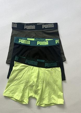 Дитячі боксери 3 шт набір puma труси