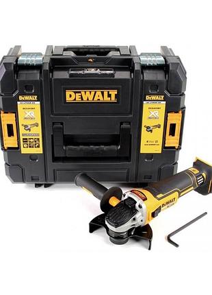 Шліфмашина кутова - болгарка акумуляторна безщіткова dewalt dcg405nt