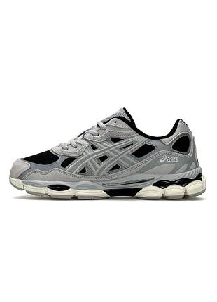 Кроссовки мужские asics gel-nyc grey metallic black