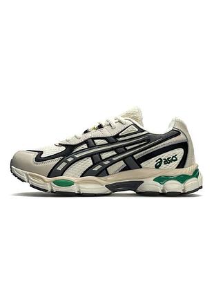 Кросівки чоловічі asics gel-nyc 2055 beige grey black