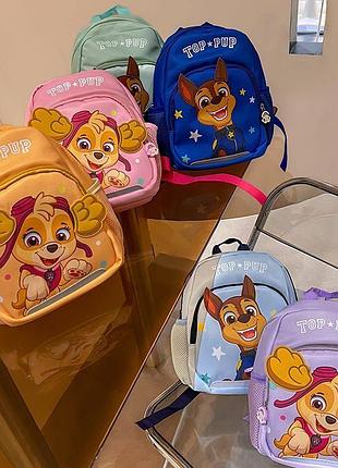 Детский рюкзак унисекс в садик дошкольный возраст щенячий патруль paw patrol
