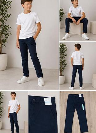 Штани котонові denim co на 10-11 років