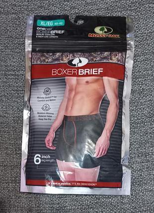 Новые мужские трусы mossy oak boxer brief в размере xl (40-42)