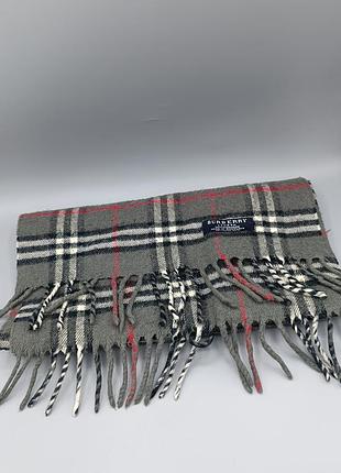 Теплый оригинальный шарф burberry