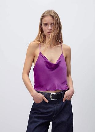 Сатиновий топ l-xl