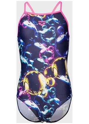 Купальник детский arena soap bubbles swimsuit light dr 008994-890