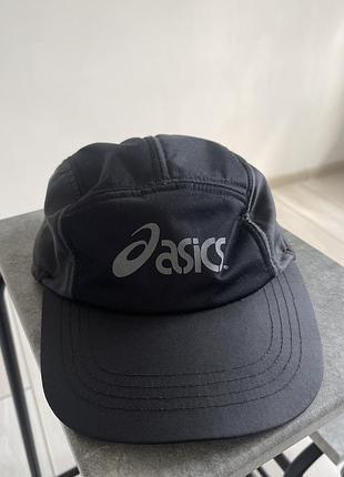 Вінтажна бігова кепка asics duo tech vintage 90s / 5-panel cap / унісекс