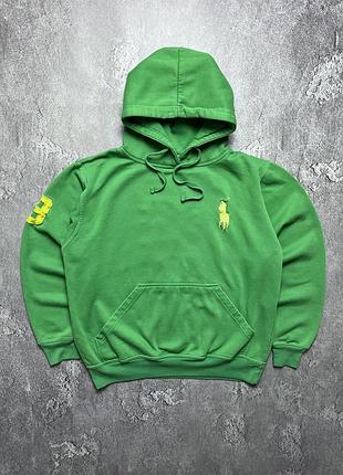 90x vintage винтажное худи polo ralph lauren #3 поло ральф лаурен big pony chief keef чиф киф size l размер л