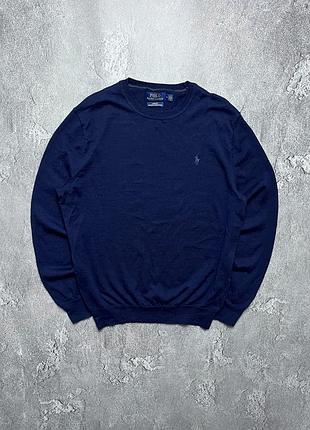 Vintage винтажный лонглсив polo ralph lauren поло ральф лаурен big pony size m размер м