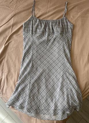 Сукня сіра коротка cropp, xl