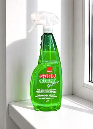 Sano crear green засіб для миття вікон та скла, 1 л